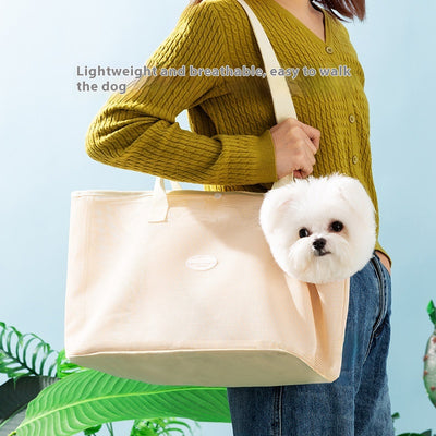 Bolsa Bandolera de Malla Transpirable para Gatos - Primavera Verano - Image 2