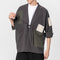 Bata Kimono Hanfu Suelta para Hombre Talla Grande - Estilo Dao