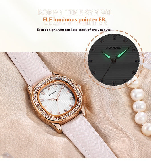 Reloj de Cuarzo Nautiloide Resistente al Agua para Mujer - Image 21