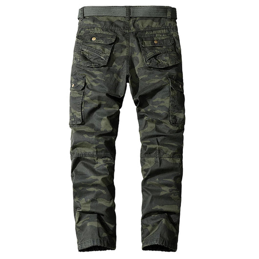 Overol Camuflado de Algodón Lavado Corte Recto - Image 5