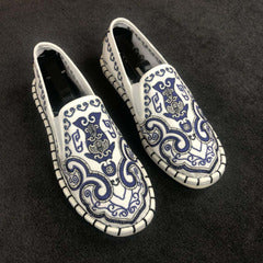 Zapatos Tradicionales Chinos para Hombre con Bordado Artesanal - Image 13