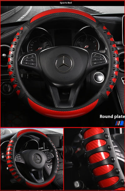 Funda de Volante de Cuero y Silicona para Todas las Estaciones - Image 27