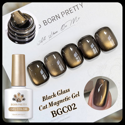 Esmalte Gel UV Degradado con Efecto Ojo de Gato y Microesferas de Cristal - Image 7