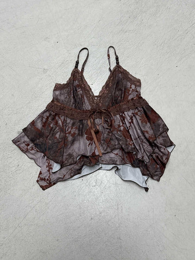 Vestido Retro Cuello V Cintura Marcada Diseño Asimétrico - Image 11