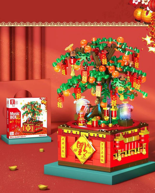 Caja de Música DIY Árbol de Navidad - Decoración de Escritorio y Adorno Musical - Image 5
