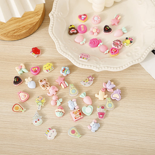 Stickers 3D de Resina con Patrones Animados para Teléfono, Vaso y Refrigerador