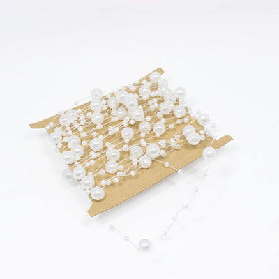 Cordón de Perlas Gypsophila 8.3mm - 5 Metros para Novias y Accesorios de Cabello - Image 7