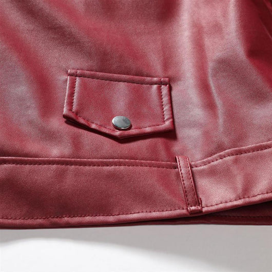 Ropa de Cuero Casual para Tallas Grandes - Image 7