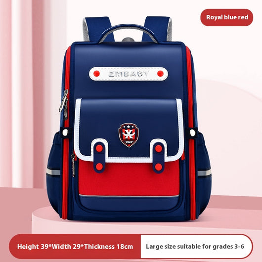 Mochila Escolar Sesame Baby Estilo Británico Grados 1-6 Ligera Niños y Niñas - Image 8