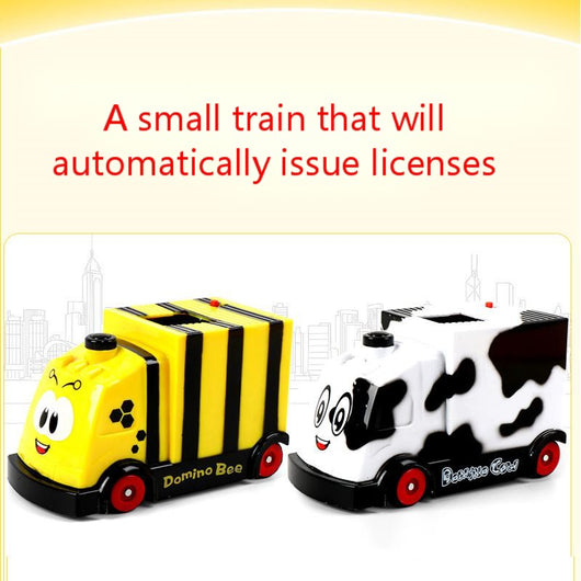 Tren Eléctrico Dominó Puzzle con Luces, Sonidos y Música Automática - Image 4