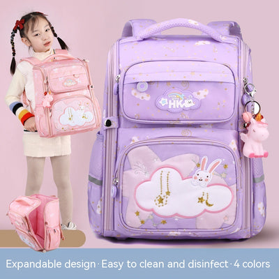 Mochila Escolar Tridimensional Estilo Occidental Ligera para Primaria - Image 4