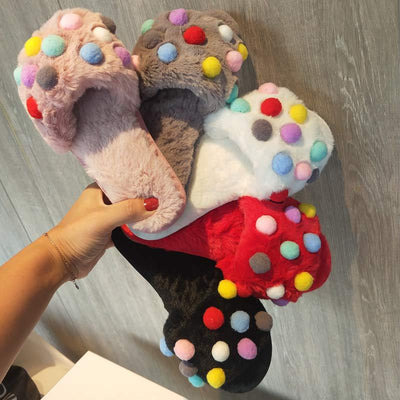 Pantuflas Cálidas de Felpa para Mujer - Comodidad Interior Máxima - Image 9