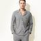 Pijama Hombre Jacquard Cuadros Otoño Invierno