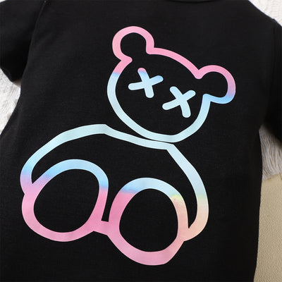 Enterizo Infantil con Estampado de Osito Adorable - Image 3