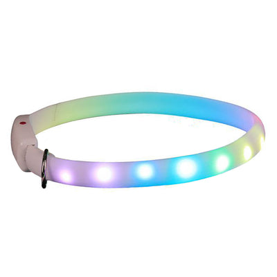 Collar LED Luminoso para Mascotas - Seguridad Nocturna Antiextravío - Image 2
