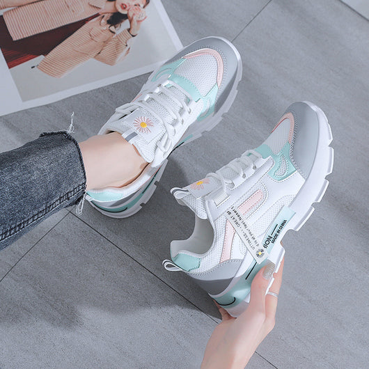 Zapatos Deportivos Estilo Coreano para Mujer - Sneakers Casual Daddy Shoes - Image 9