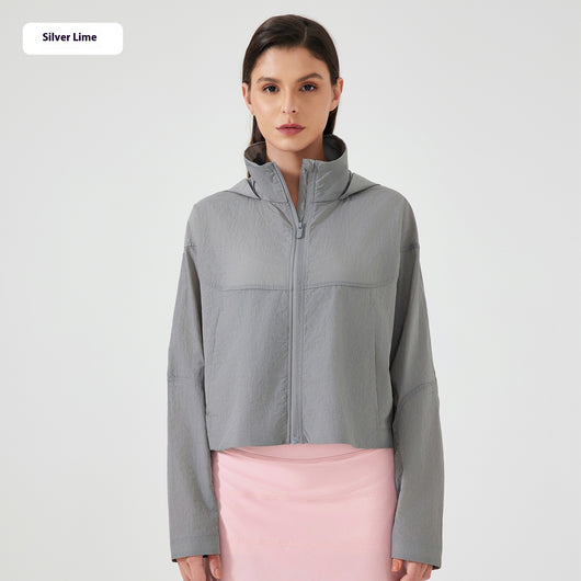 Chaqueta Deportiva Impermeable Ultraligera con Capucha - Image 6