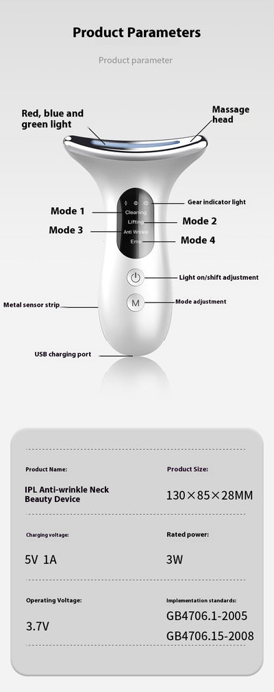 Dispositivo de Masaje y Lifting para el Cuello - Tratamiento de Belleza Profesional - Image 8