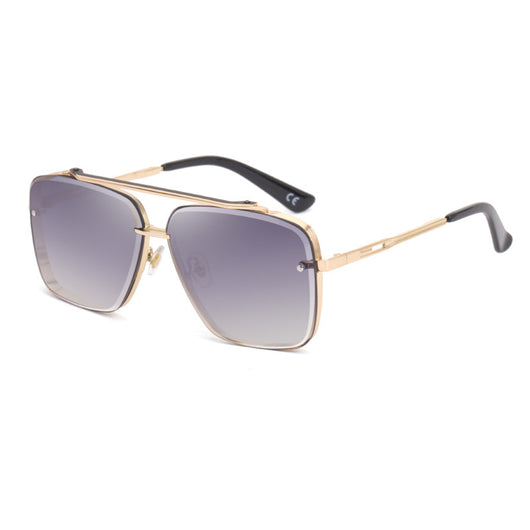 Gafas de Sol Retro Metal Cuadradas para Hombre - Estilo Vintage Trendy - Image 6