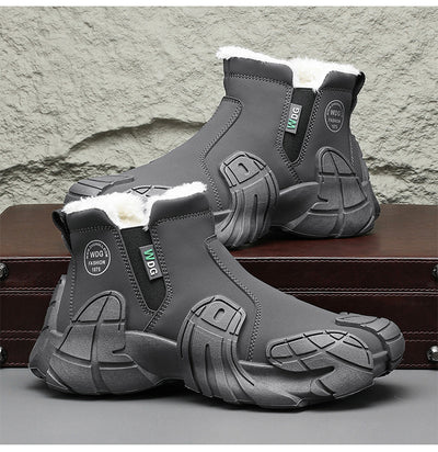 Botas Martin de Trabajo con Forro Polar y Diseño Sólido para Hombre - Image 15
