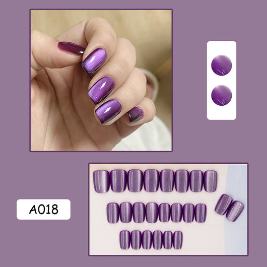 Parches de Uñas Efecto Ojo de Gato Verano - Image 42
