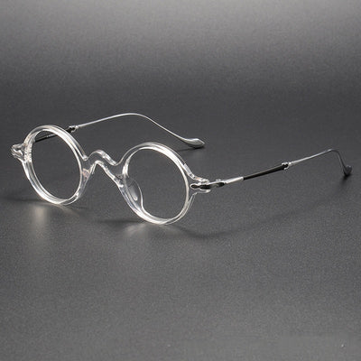 Gafas Retro de Titanio Puro para Rostros Pequeños con Opción de Lentes Graduadas - Image 4