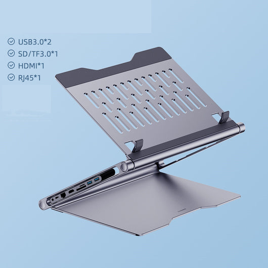 Soporte para Laptop con Estación de Acoplamiento 8 en 1 - Image 17