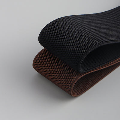 Cinturón Elástico PU Otoño Invierno para Mujer - Café y Negro Elegante - Image 48