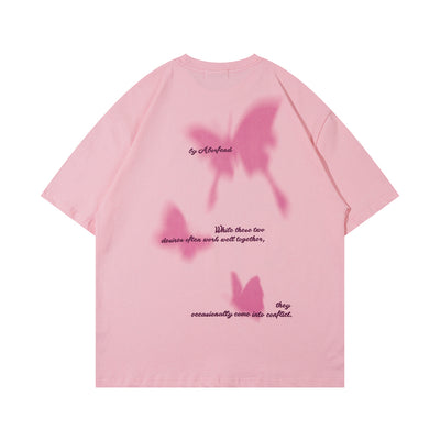 Camiseta Estampado Mariposa Araña para Hombre - Image 19