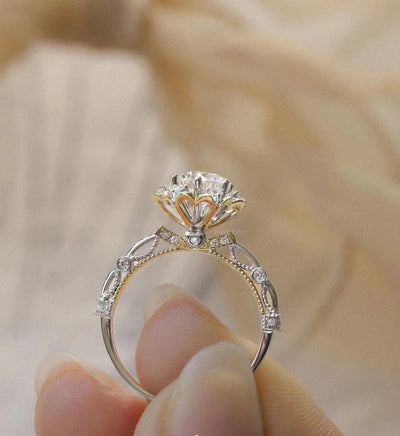 Anillo de Bodas Mosonite Alta Pureza - Image 10