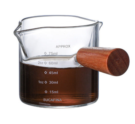 Vaso Medidor de Vidrio Italiano con Escala Integrada - Image 2