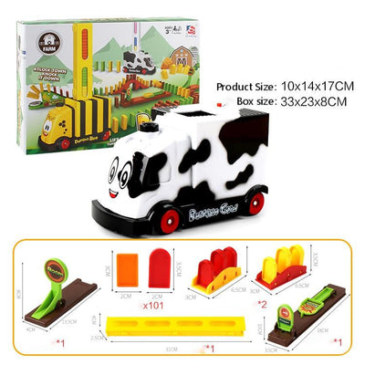 Tren Eléctrico Dominó Puzzle con Luces, Sonidos y Música Automática - Image 5