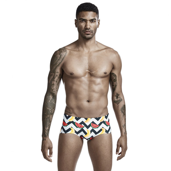 Bóxer de Baño Deportivo para Hombre - Traje de Baño Ajustado Playa Verano