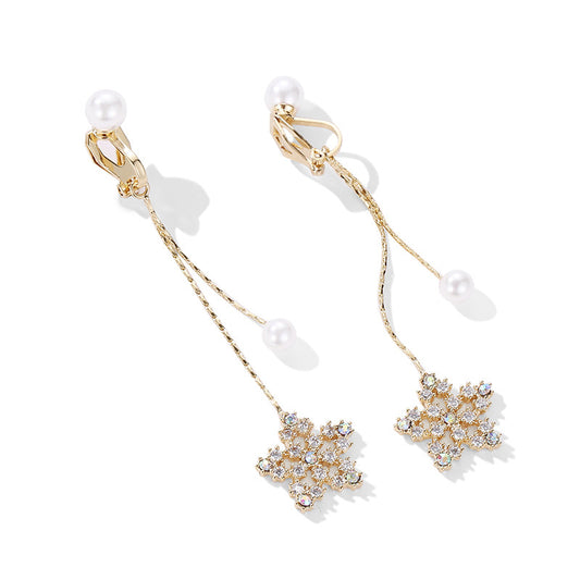 Aretes Largos con Borlas para Piercing - Elegancia Femenina - Image 2