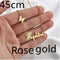 Rose Gold Butterfly - 45cm