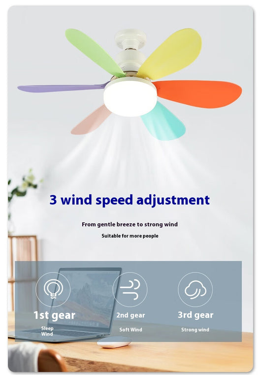 Ventilador de Techo con Luz LED Silencioso para Dormitorio y Sala - Image 22