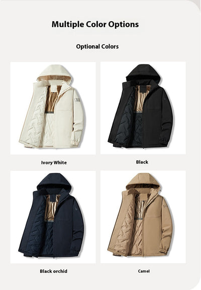 Chaqueta Impermeable Térmica con Sensor de Temperatura para Otoño e Invierno - Image 12