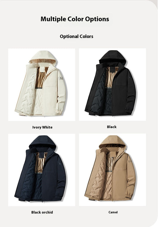 Chaqueta Impermeable Térmica con Sensor de Temperatura para Otoño e Invierno - Image 12