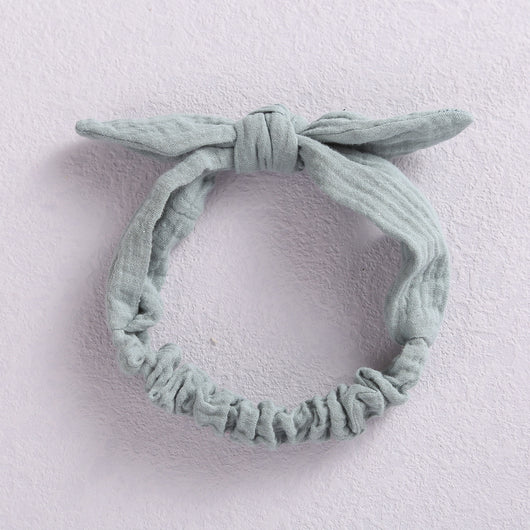 Diadema Infantil Artesanal con Moño Suave - Image 18