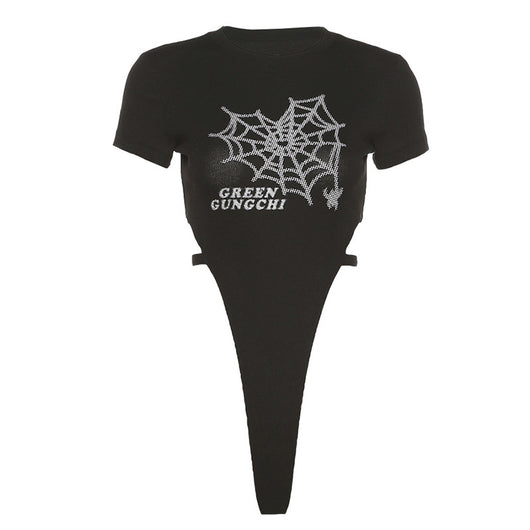 Body Estampado Cuello Redondo Sexy - Image 11