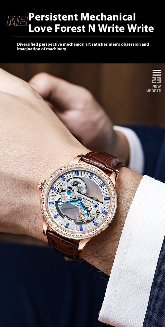 Reloj Mecánico de Lujo con Zirconia Resistente al Agua - Image 18