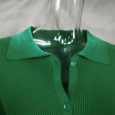 Vestido Elegante con Cuello Solapa y Mangas Acampanadas - Image 18