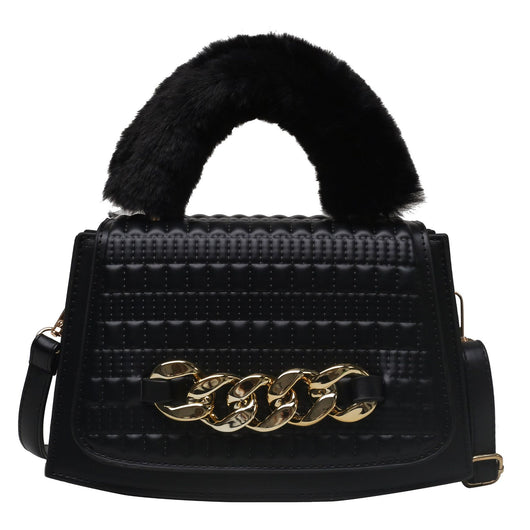 Bolso de Mano Acolchado con Cadena - Bandolera para Mujer - Image 6