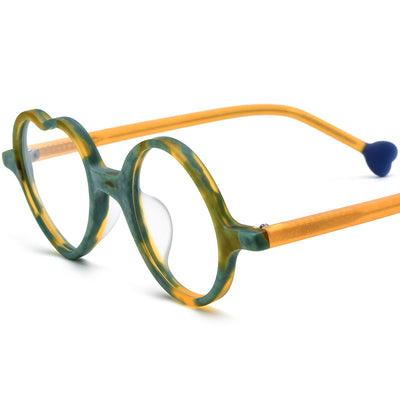Gafas de Corazón Multicolor con Lentes Esmeriladas para Mujer - Image 8