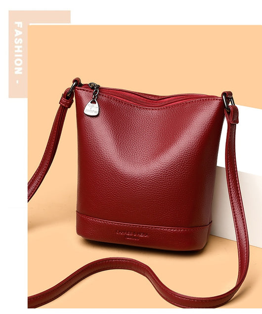 Bolso Crossbody de Cuero Premium para Mamá - Espacioso y Elegante - Image 20