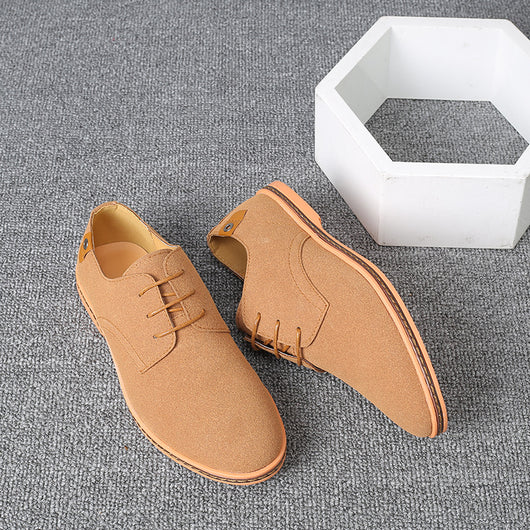 Zapatos Casuales de Cuero Nobuk para Hombre