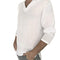 Camiseta Masculina Étnica de Algodão e Linho