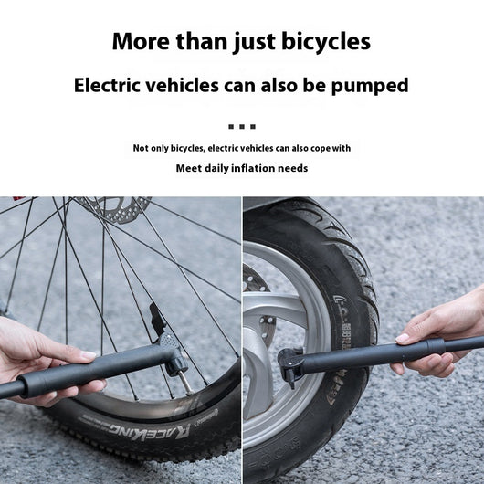 Bomba de Aire Portátil Mini para Válvula Francesa Bicicleta - Image 3