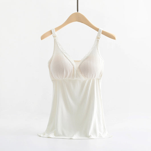 Chaleco de Lactancia con Sostén Elástico Cruzado - Image 3