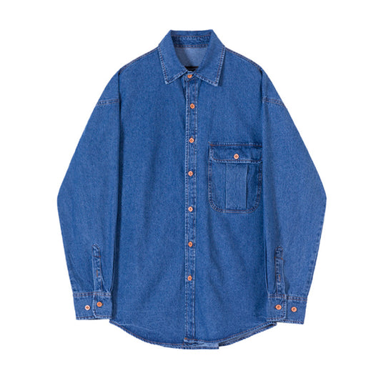 Camisa Denim Manga Larga para Hombre - Colección Primavera - Image 2